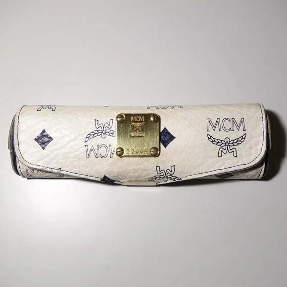 MCM | Accessories | Vintage Mcm White Monogram Visetos  display picture 1